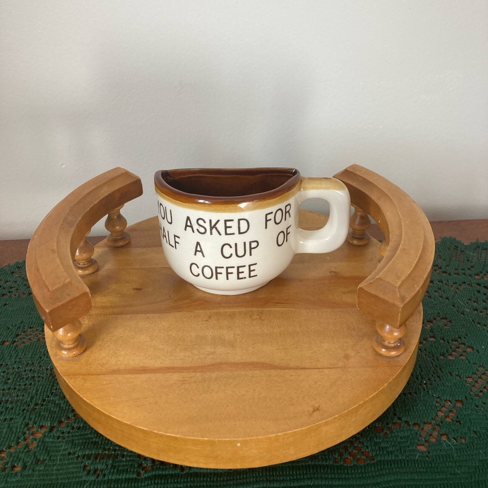 Vintage Niagara “half cup” mug